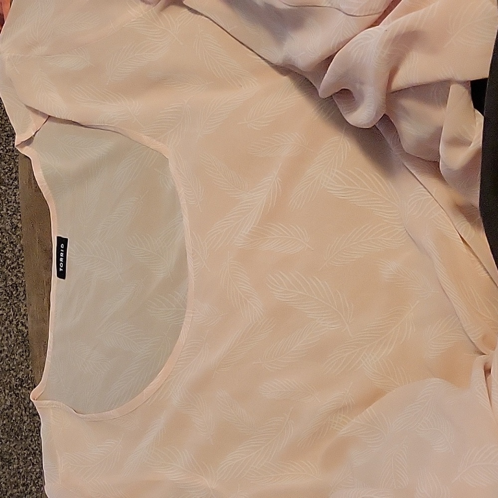 Peach Blouse